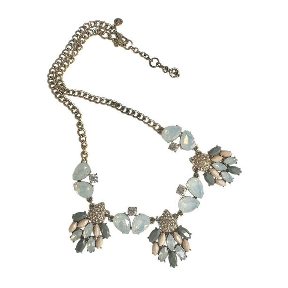 J.Crew Opalescent Statement Bib Necklace - Picture 8 of 9